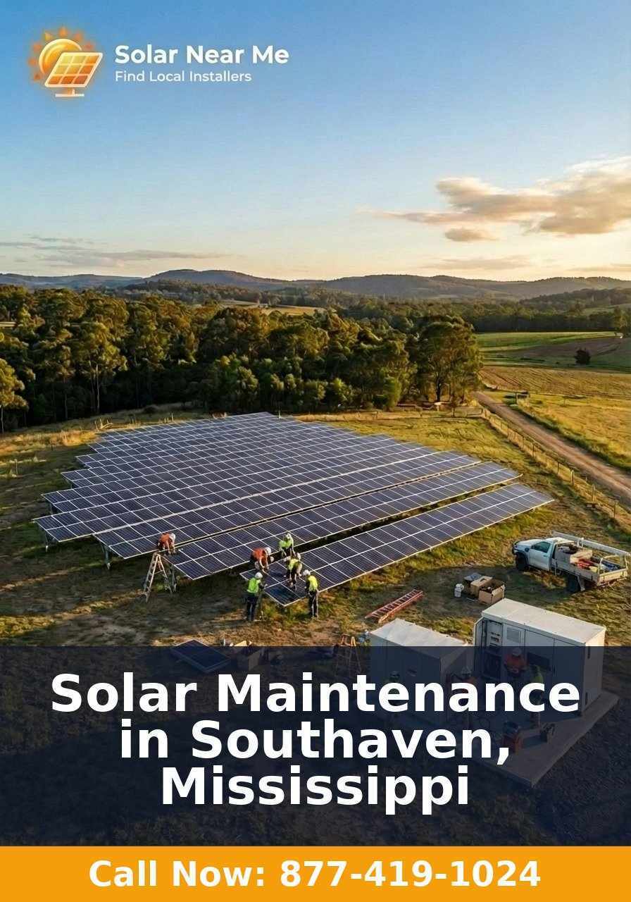 Solar Maintenance in Southaven, Mississippi