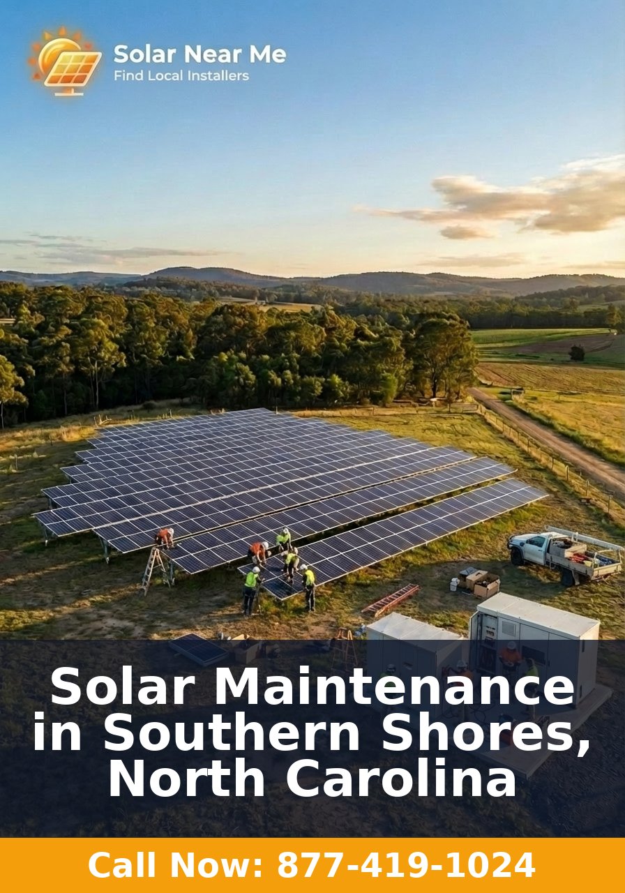 Solar Maintenance in Southern Shores, North Carolina