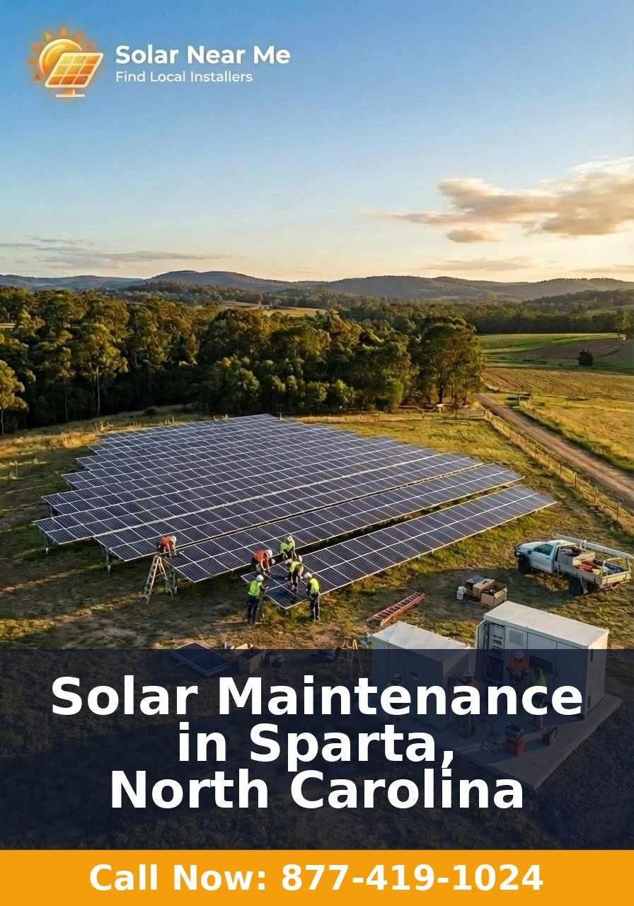 Solar Maintenance in Sparta, North Carolina