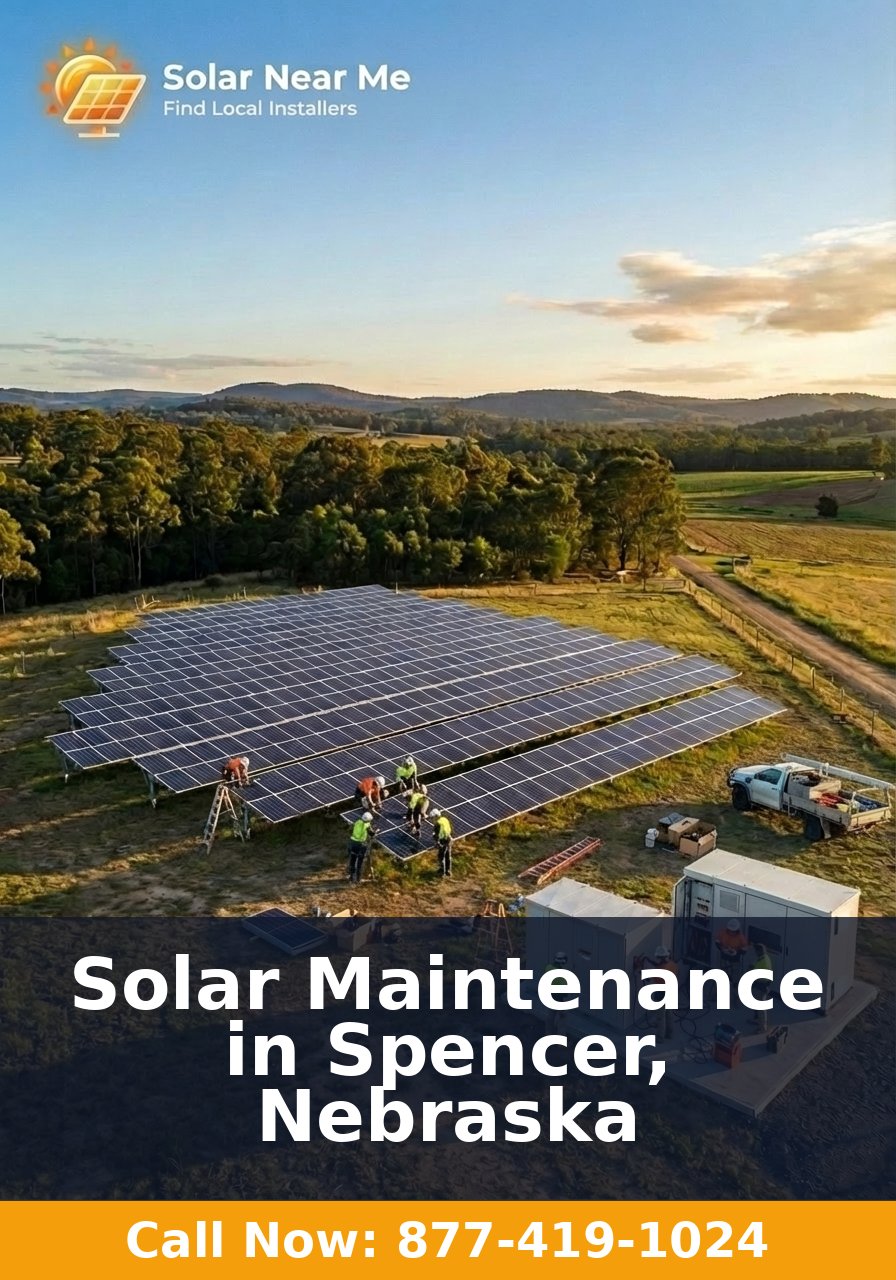 Solar Maintenance in Spencer, Nebraska