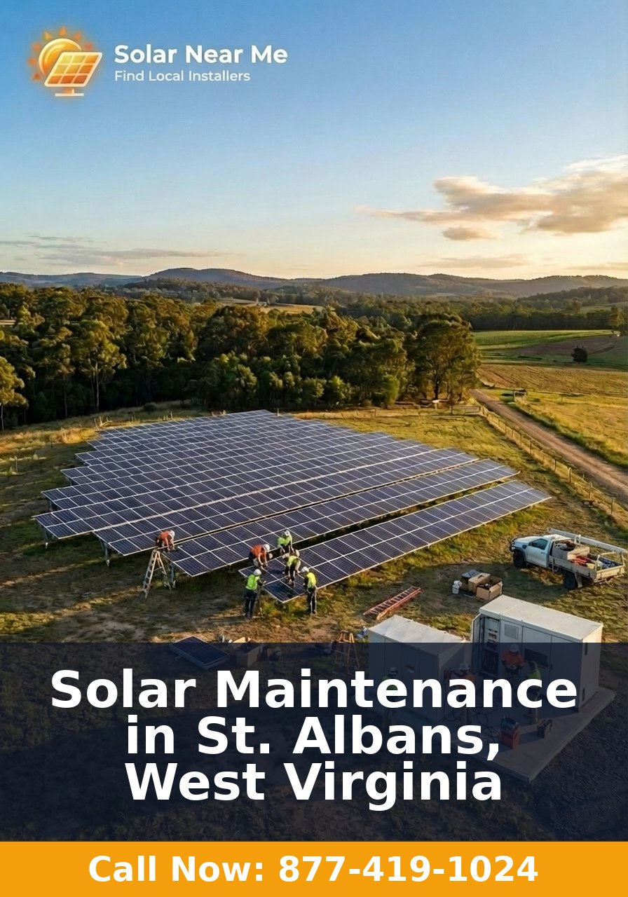 Solar Maintenance in St. Albans, West Virginia