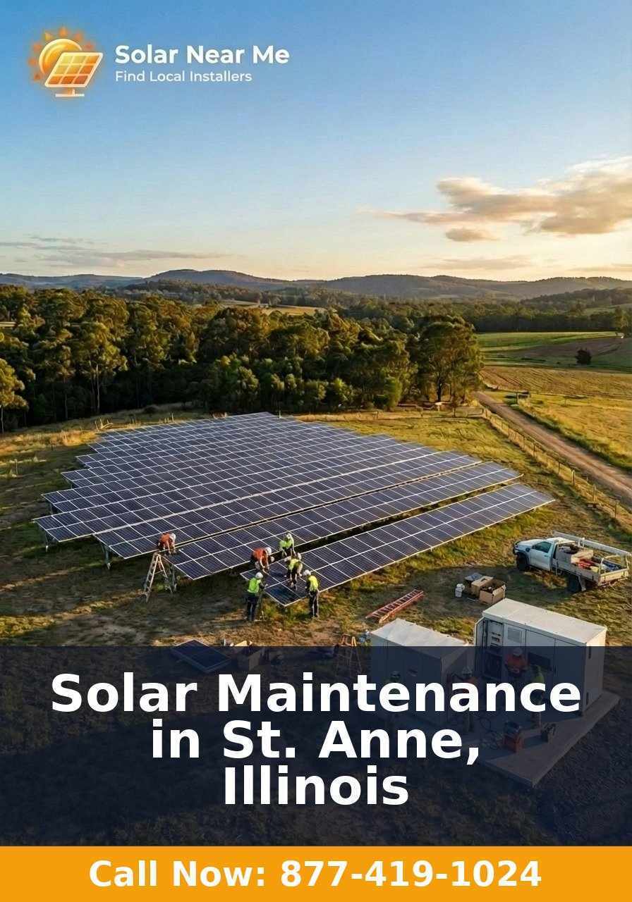 Solar Maintenance in St. Anne, Illinois