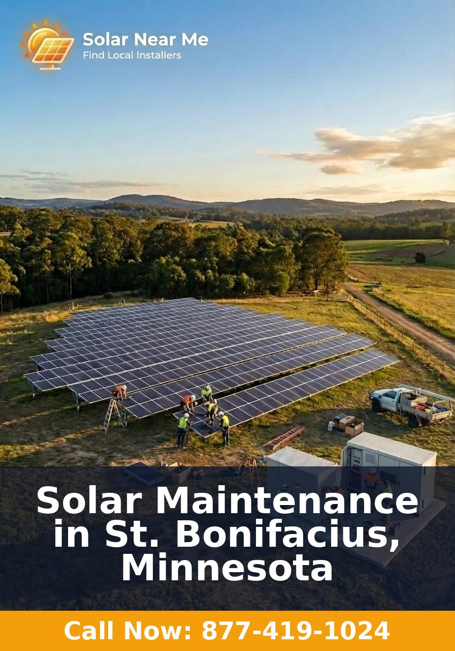 Solar Maintenance in St. Bonifacius, Minnesota