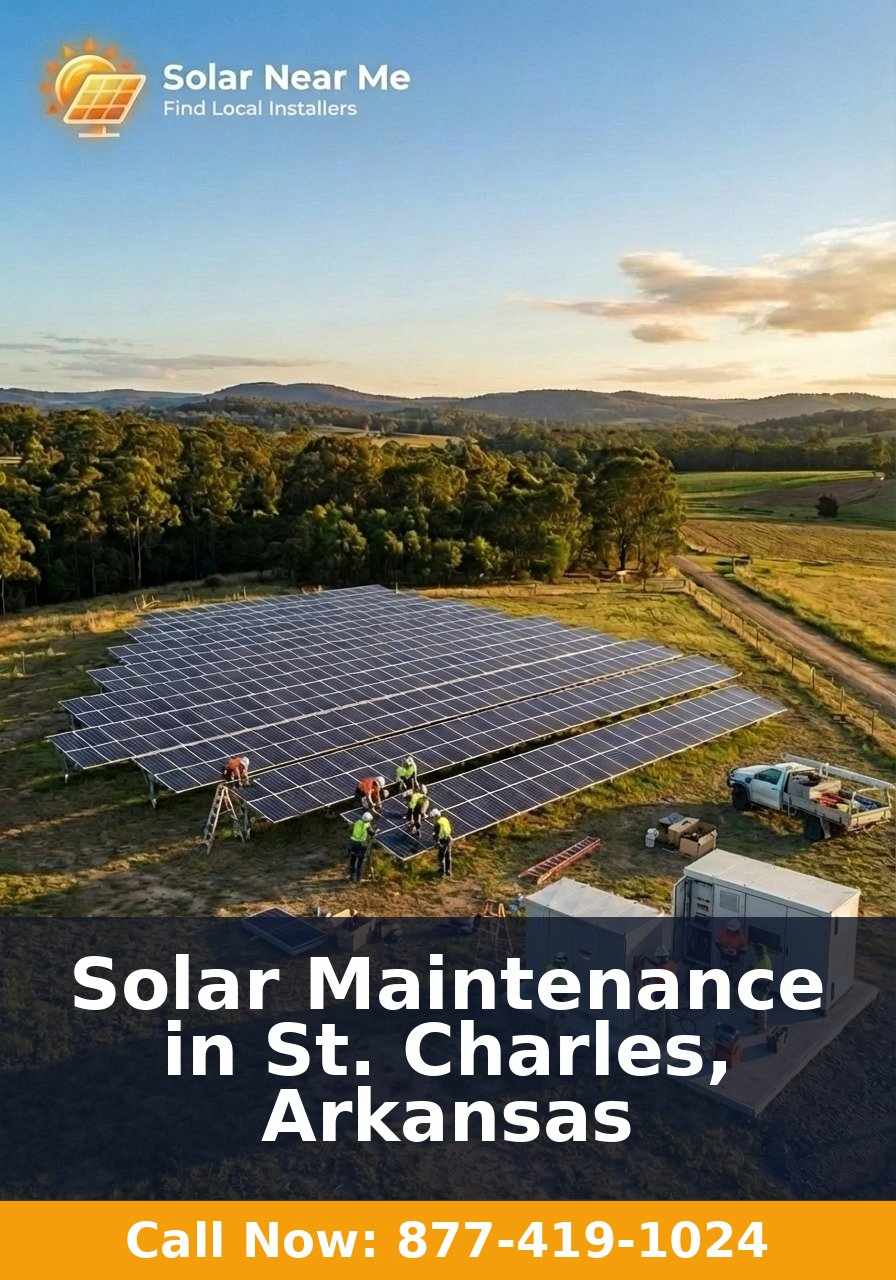 Solar Maintenance in St. Charles, Arkansas