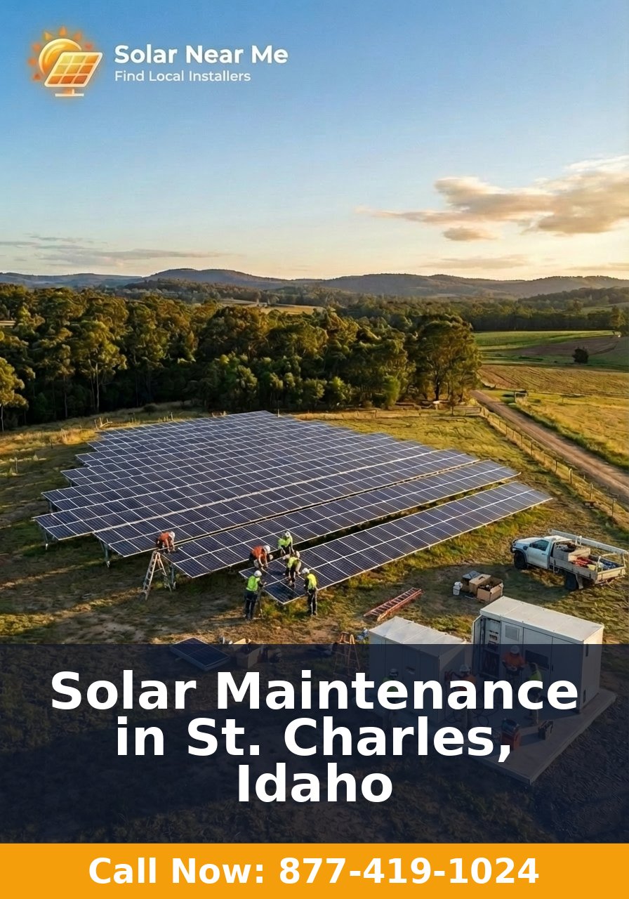 Solar Maintenance in St. Charles, Idaho