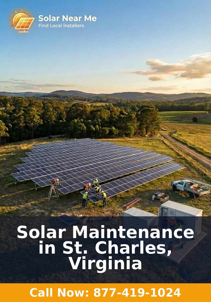 Solar Maintenance in St. Charles, Virginia