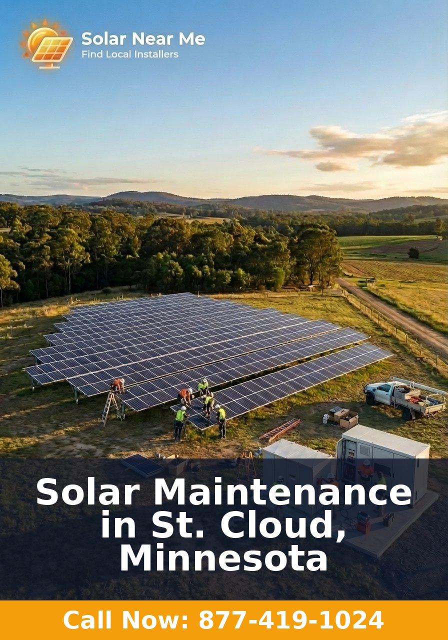 Solar Maintenance in St. Cloud, Minnesota