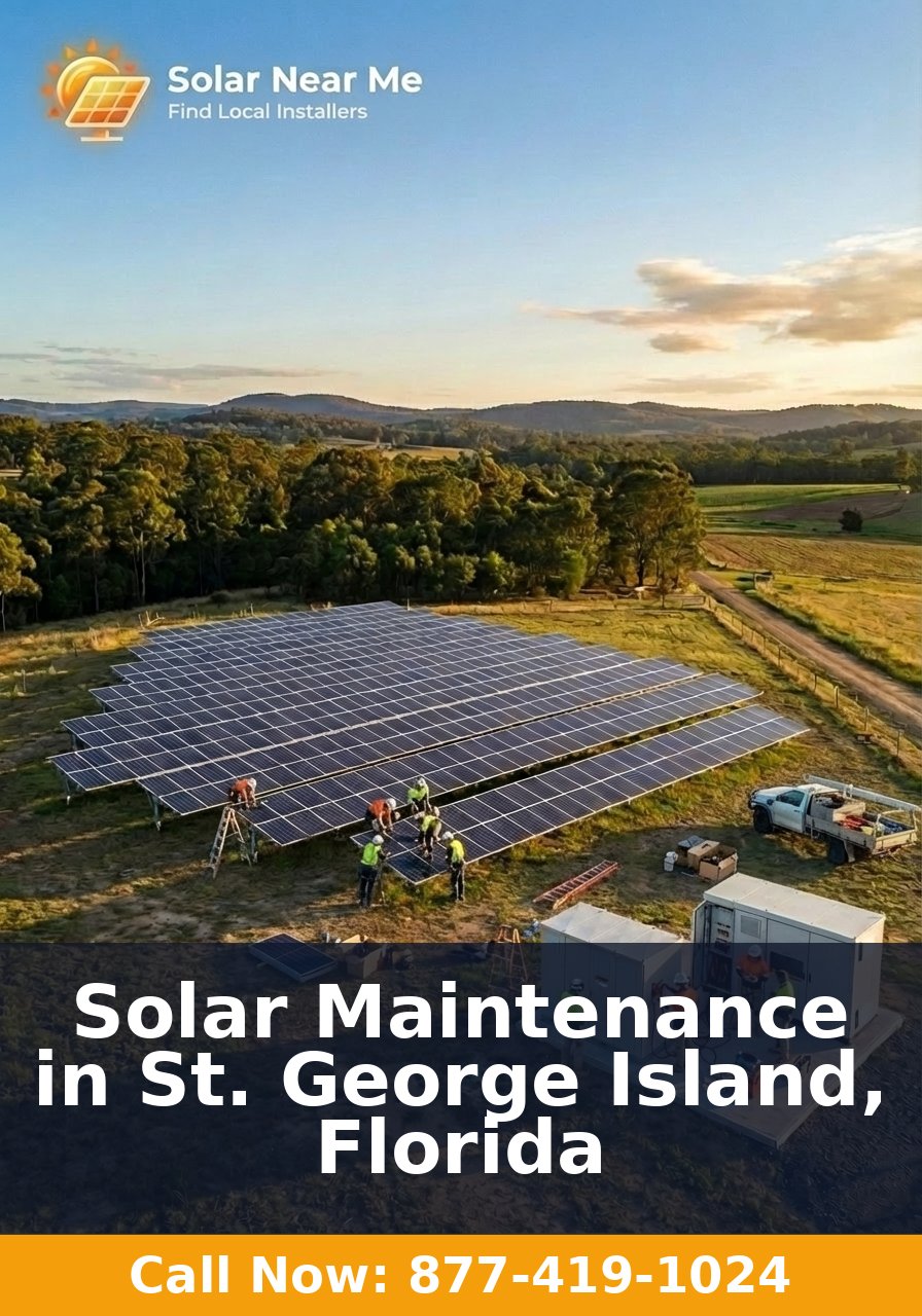 Solar Maintenance in St. George Island, Florida