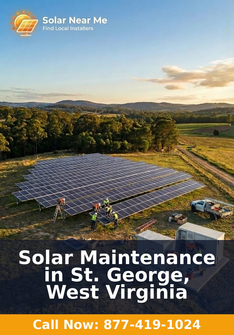 Solar Maintenance in St. George, West Virginia