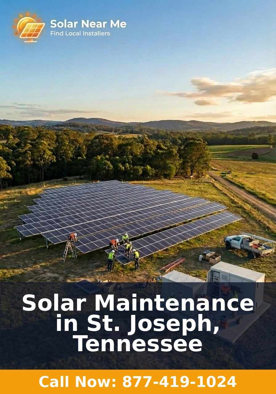 Solar Maintenance in St. Joseph, Tennessee