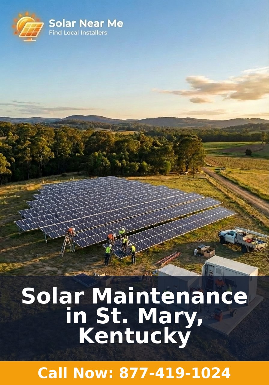 Solar Maintenance in St. Mary, Kentucky
