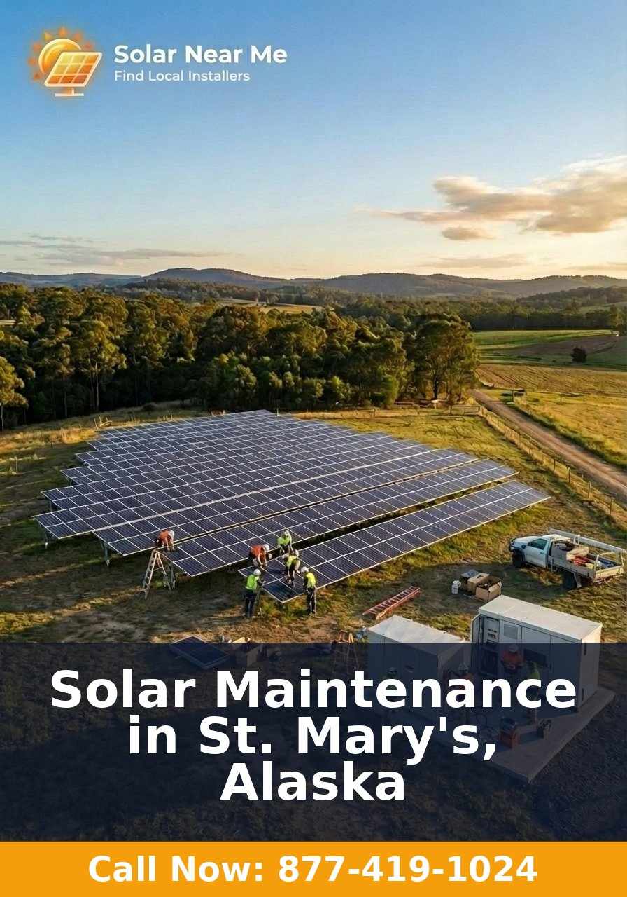 Solar Maintenance in St. Mary's, Alaska