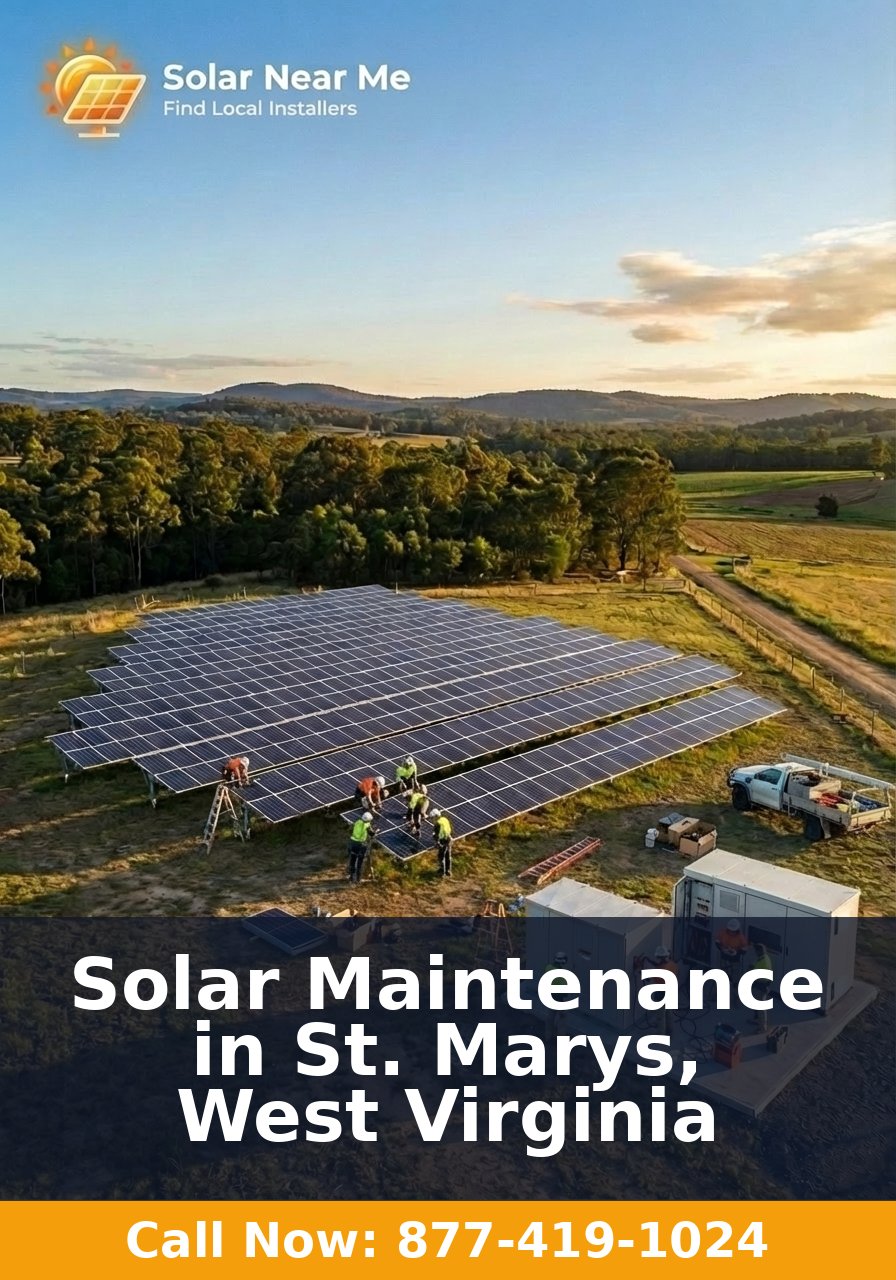 Solar Maintenance in St. Marys, West Virginia