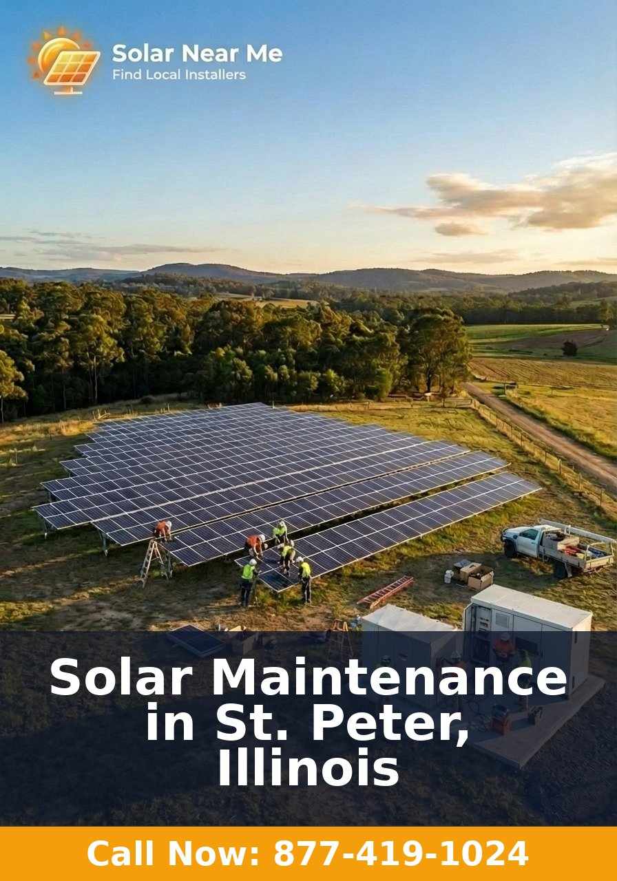 Solar Maintenance in St. Peter, Illinois