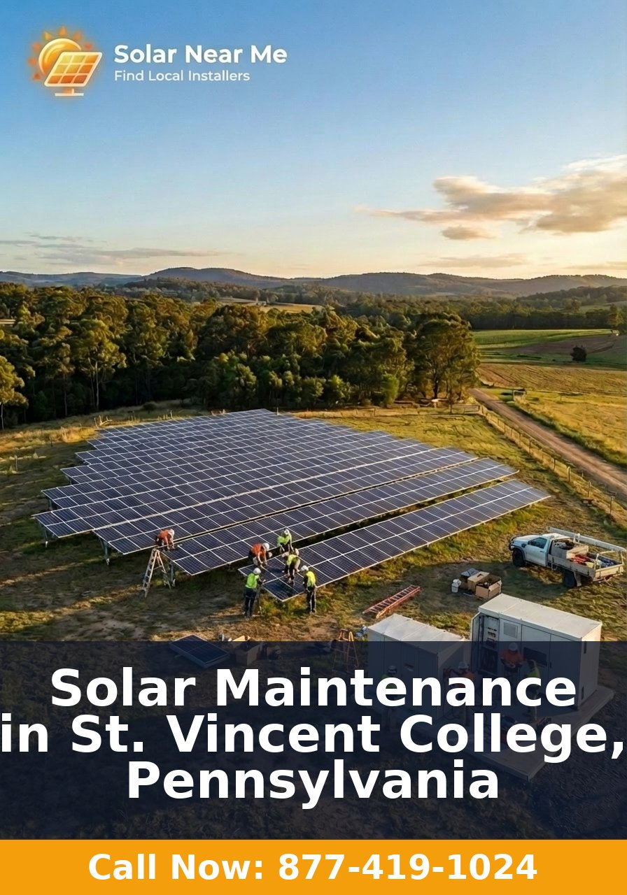 Solar Maintenance in St. Vincent College, Pennsylvania