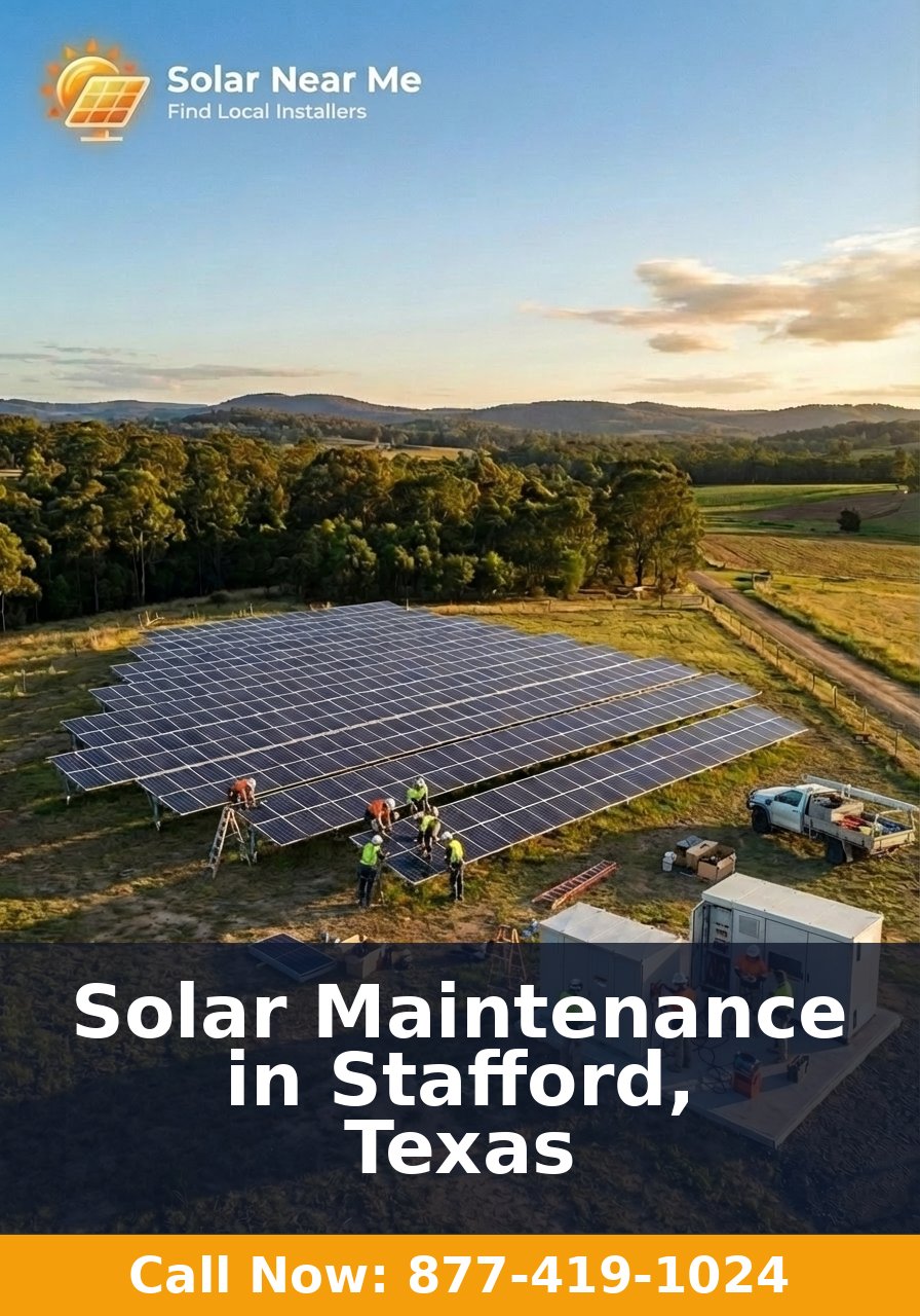 Solar Maintenance in Stafford, Texas