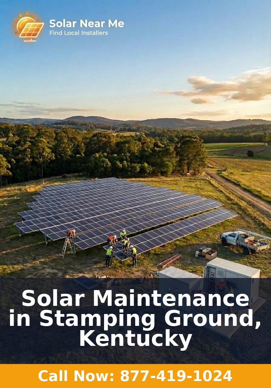 Solar Maintenance in Stamping Ground, Kentucky