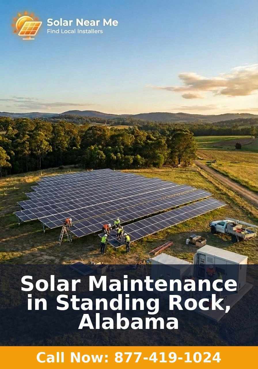 Solar Maintenance in Standing Rock, Alabama