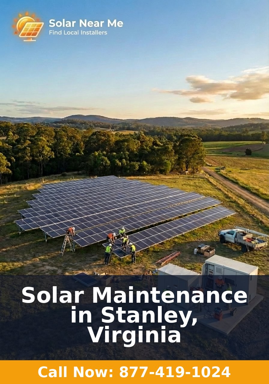 Solar Maintenance in Stanley, Virginia