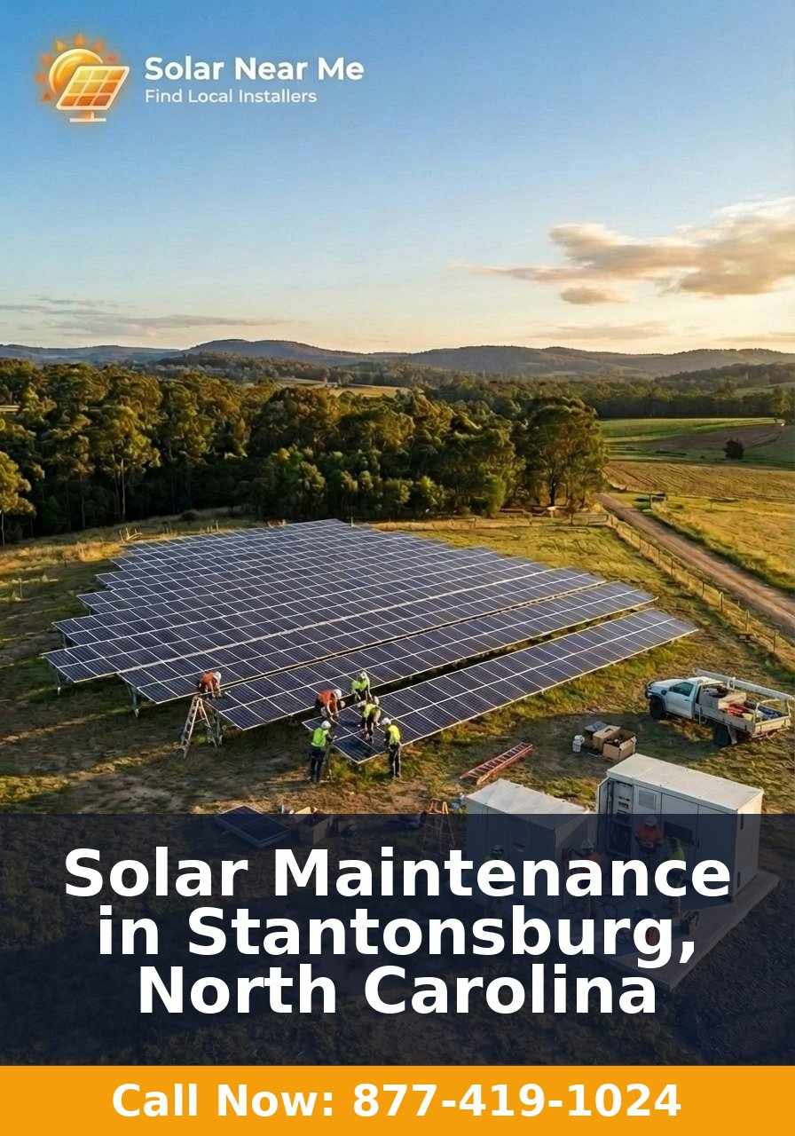 Solar Maintenance in Stantonsburg, North Carolina