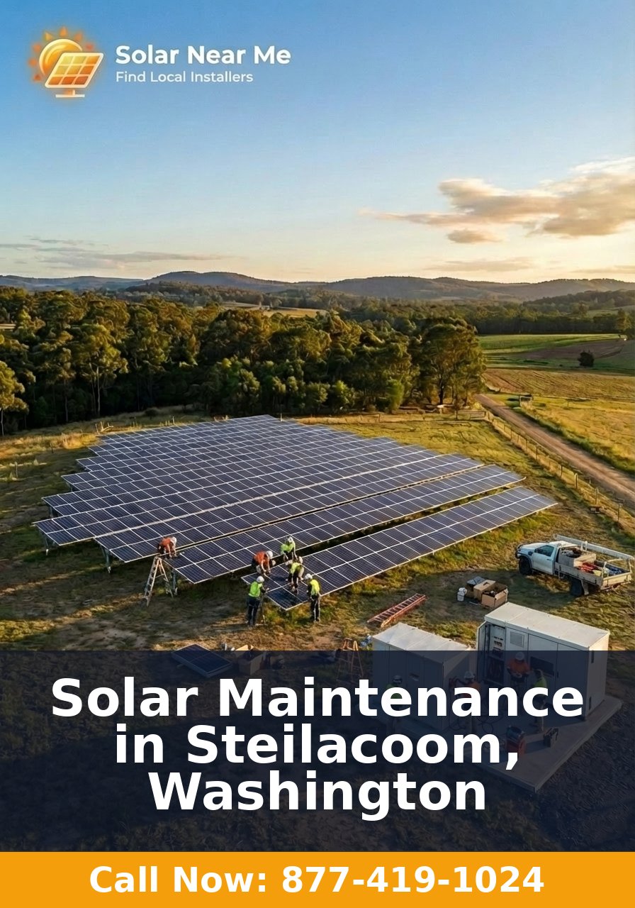 Solar Maintenance in Steilacoom, Washington
