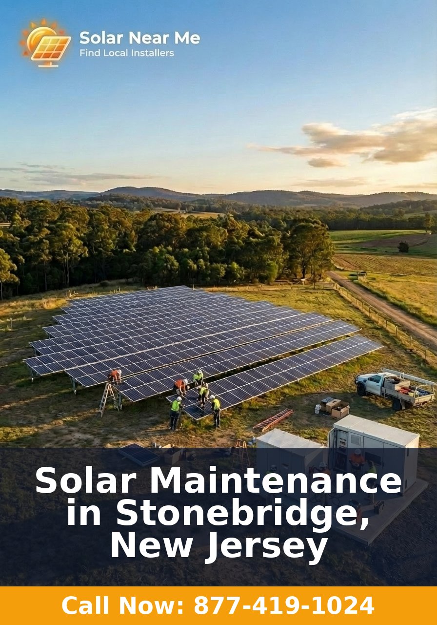 Solar Maintenance in Stonebridge, New Jersey