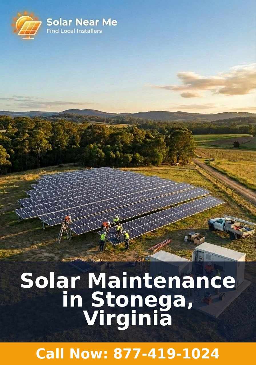 Solar Maintenance in Stonega, Virginia