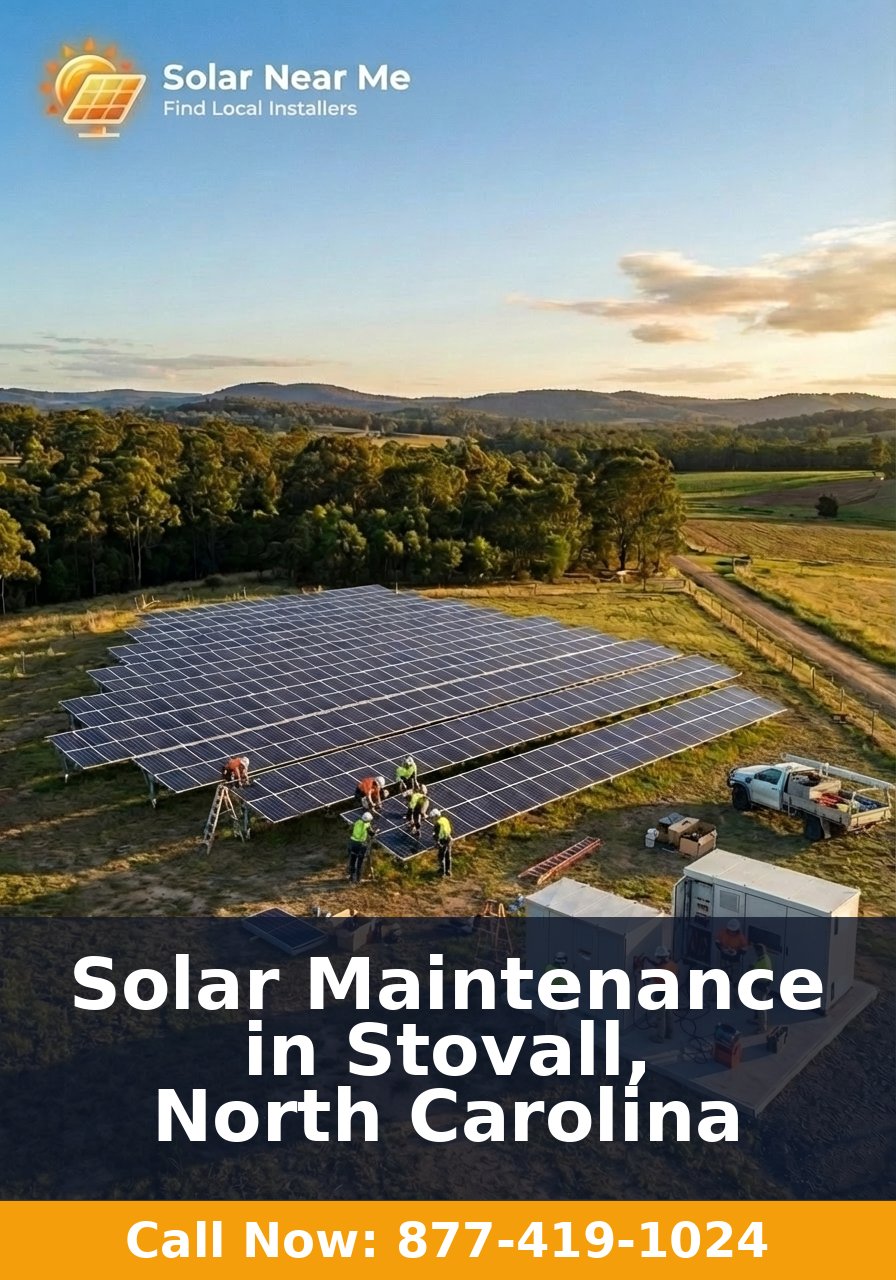Solar Maintenance in Stovall, North Carolina