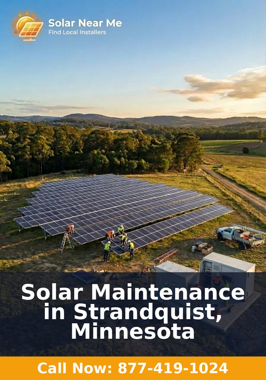 Solar Maintenance in Strandquist, Minnesota