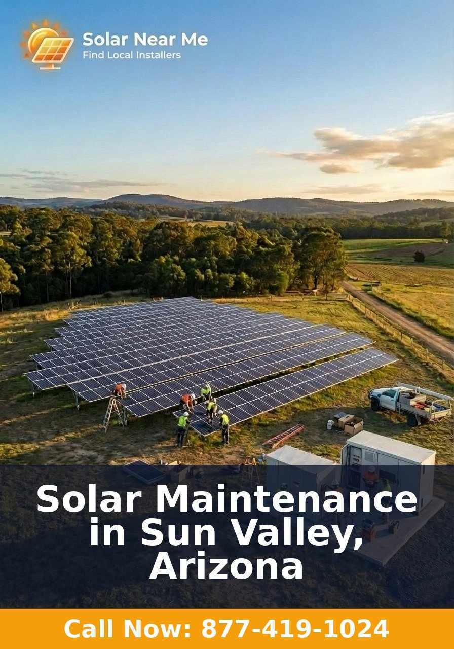 Solar Maintenance in Sun Valley, Arizona