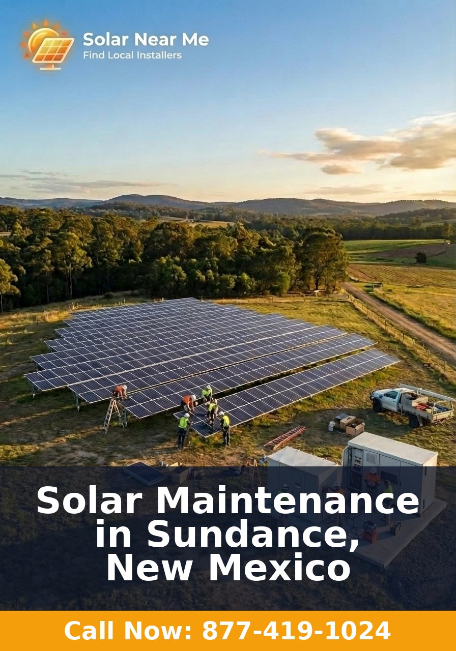 Solar Maintenance in Sundance, New Mexico