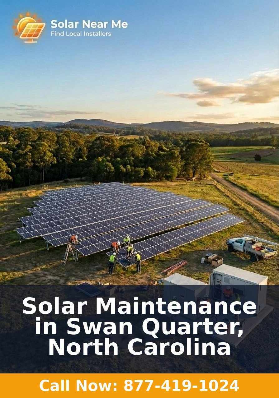 Solar Maintenance in Swan Quarter, North Carolina