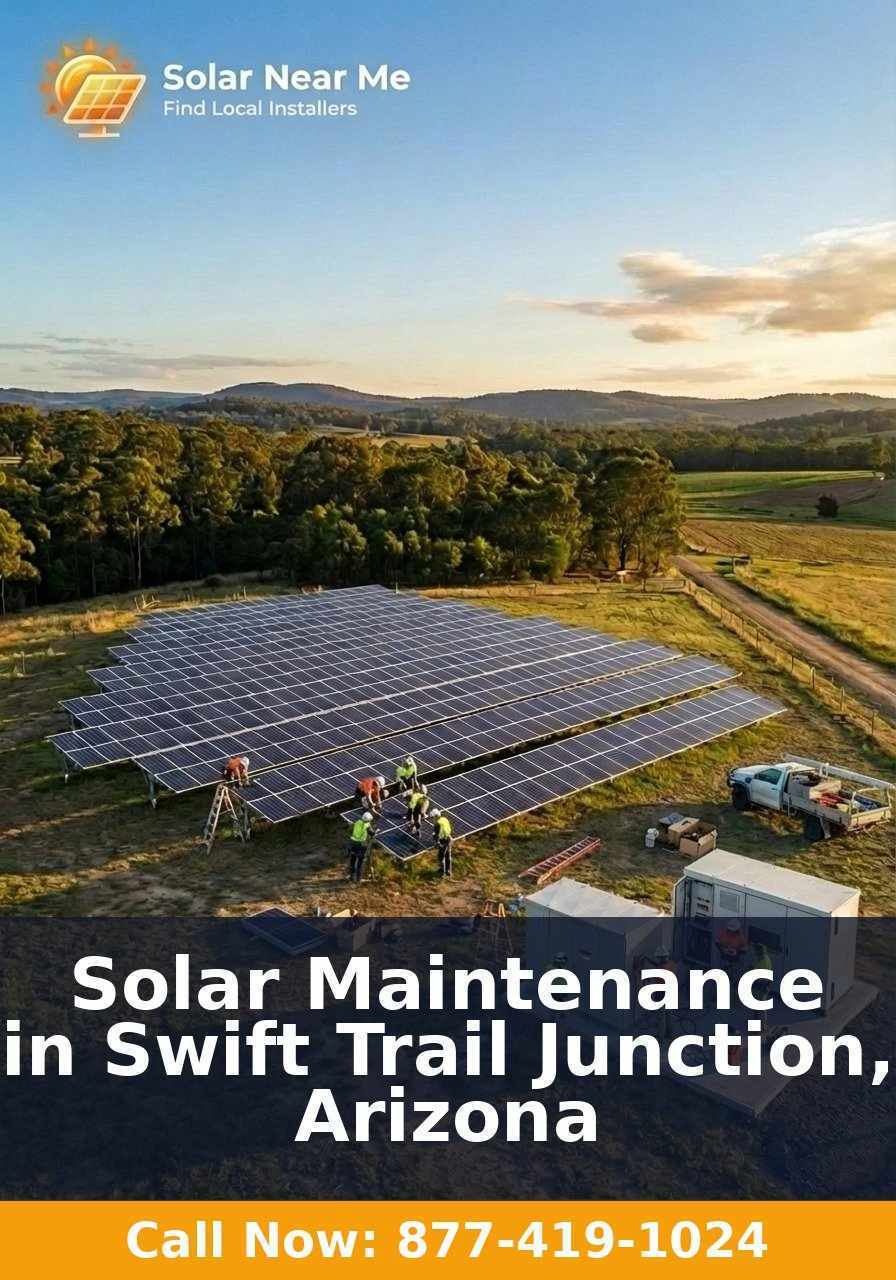 Solar Maintenance in Swift Trail Junction, Arizona