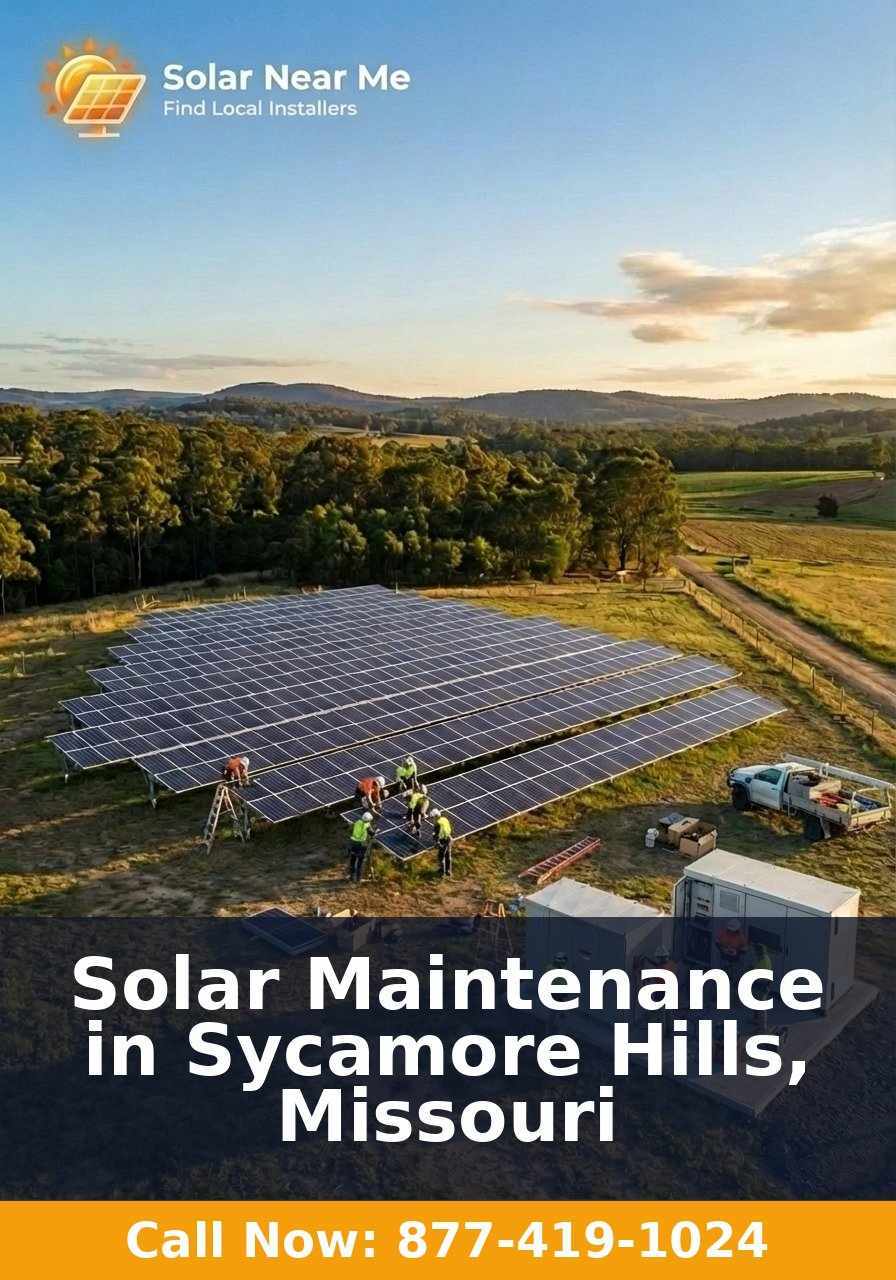 Solar Maintenance in Sycamore Hills, Missouri