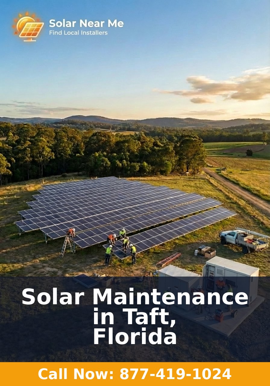 Solar Maintenance in Taft, Florida