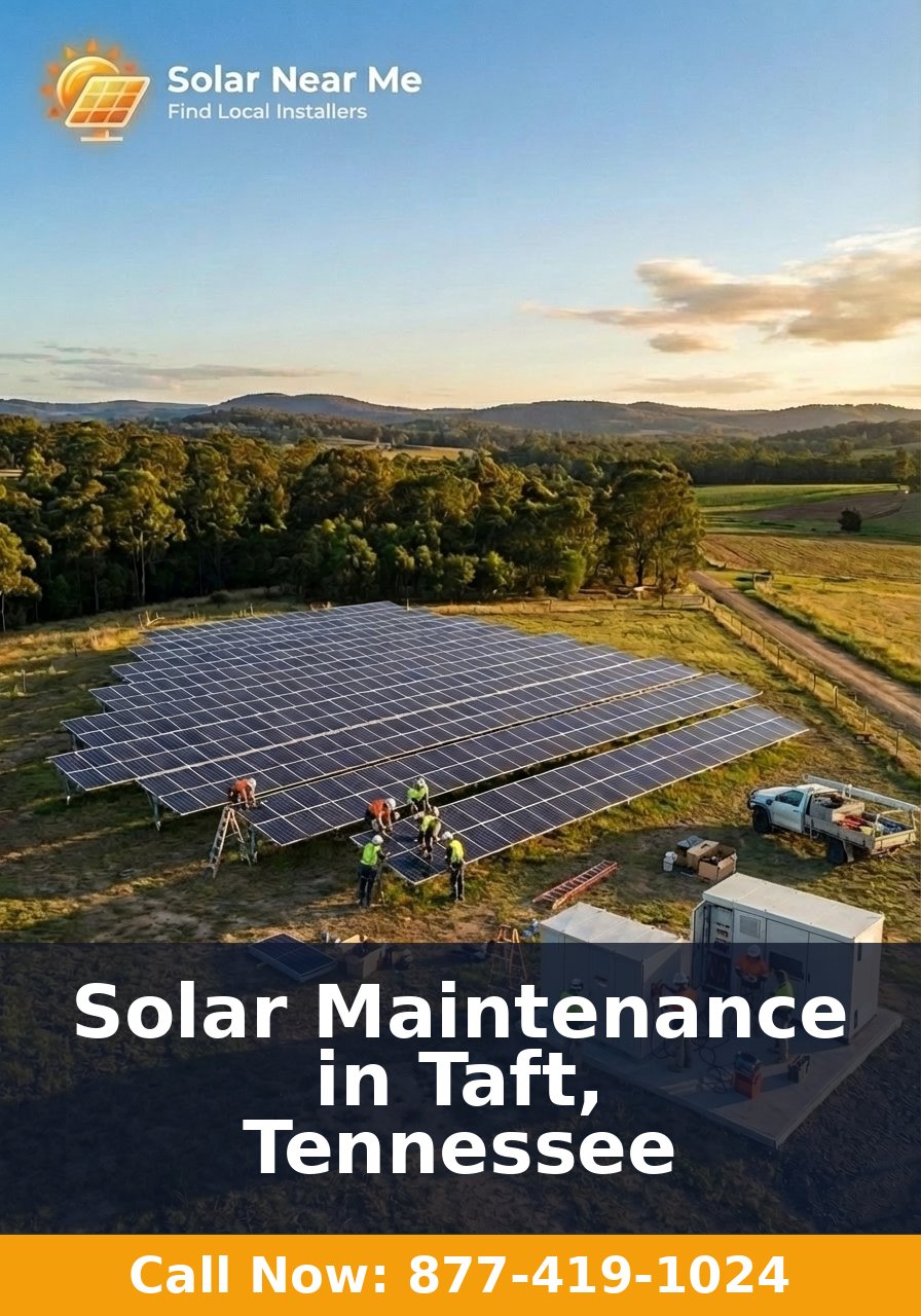 Solar Maintenance in Taft, Tennessee