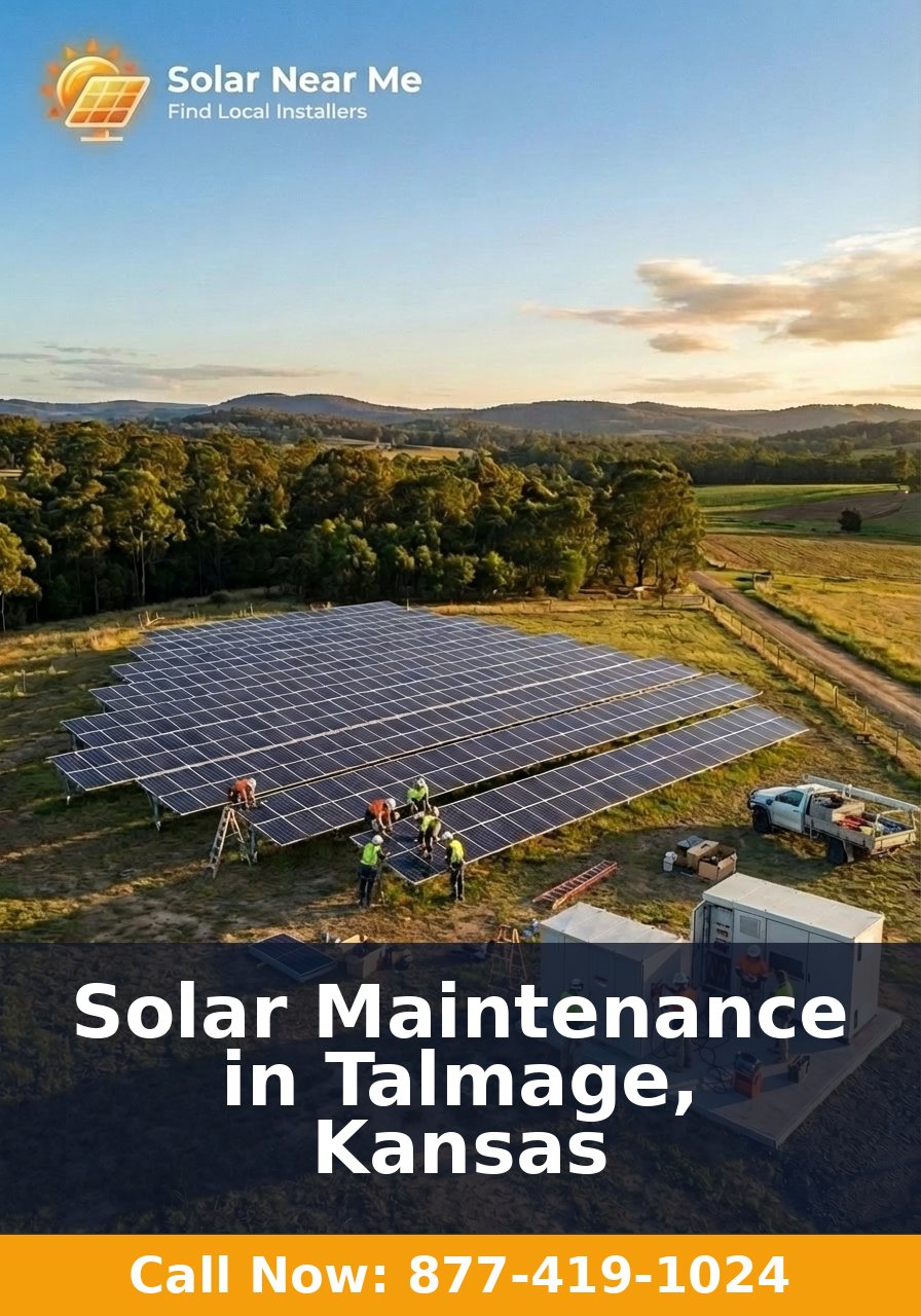 Solar Maintenance in Talmage, Kansas