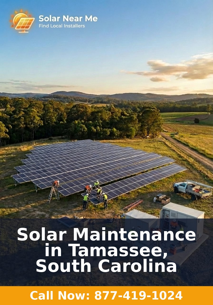 Solar Maintenance in Tamassee, South Carolina