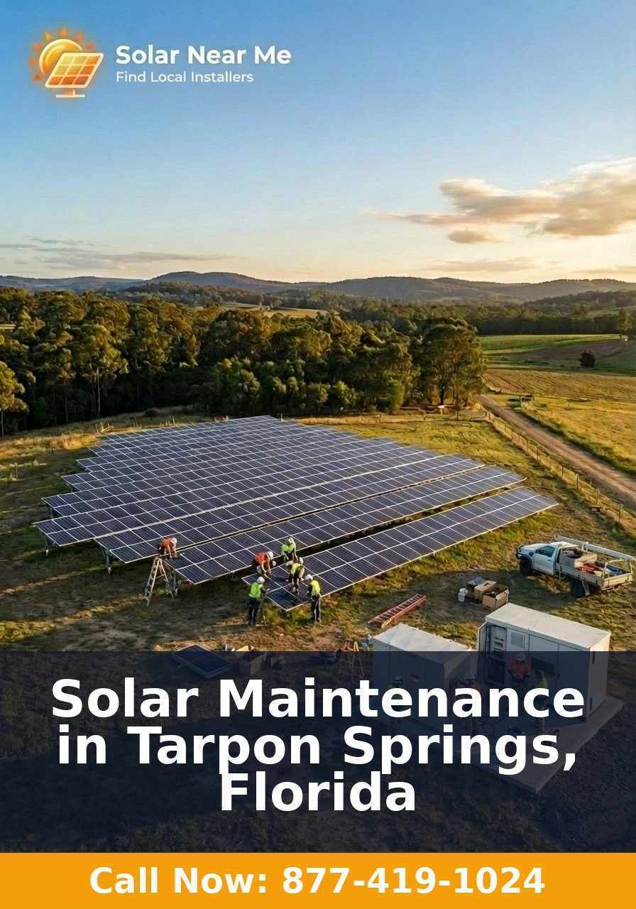 Solar Maintenance in Tarpon Springs, Florida