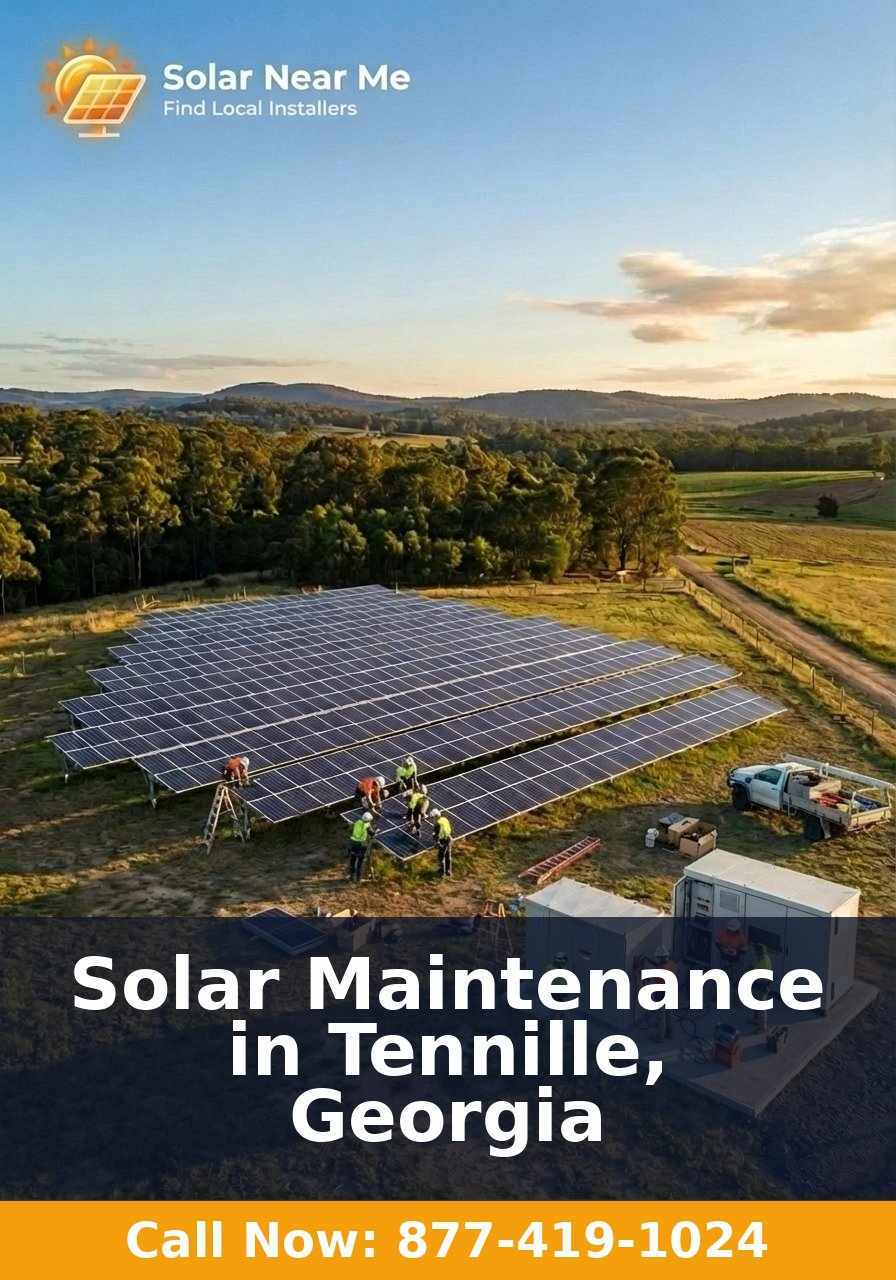 Solar Maintenance in Tennille, Georgia