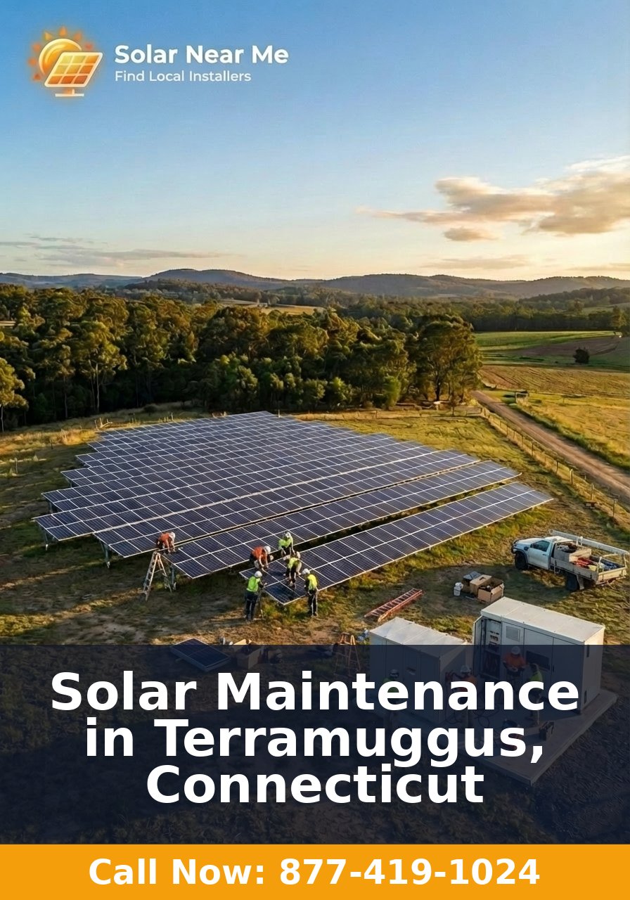 Solar Maintenance in Terramuggus, Connecticut