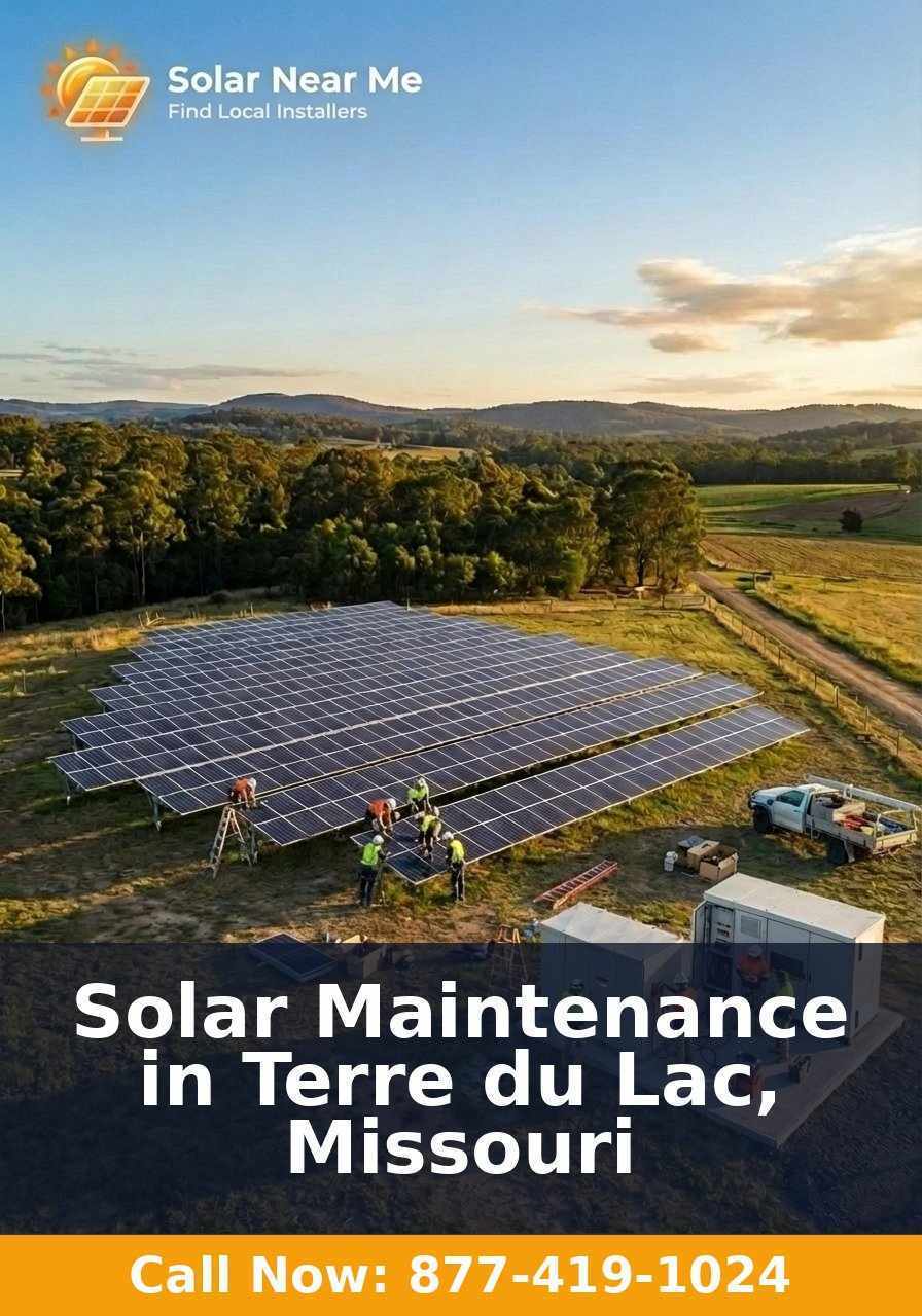 Solar Maintenance in Terre du Lac, Missouri