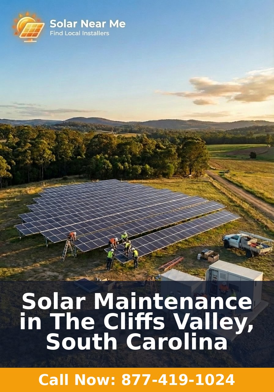 Solar Maintenance in The Cliffs Valley, South Carolina