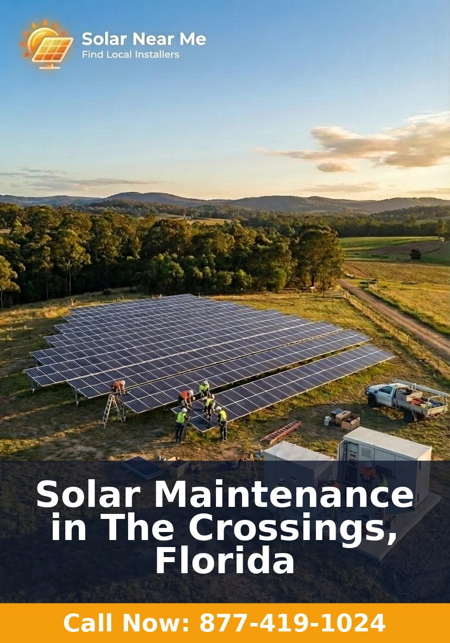 Solar Maintenance in The Crossings, Florida