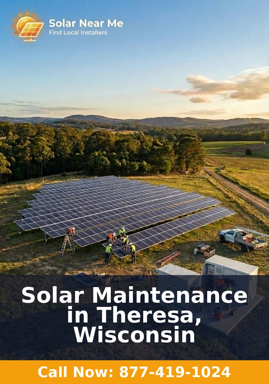 Solar Maintenance in Theresa, Wisconsin
