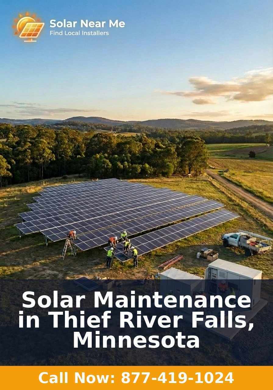 Solar Maintenance in Thief River Falls, Minnesota