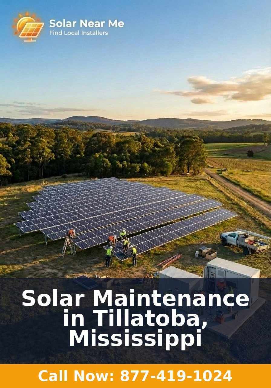 Solar Maintenance in Tillatoba, Mississippi