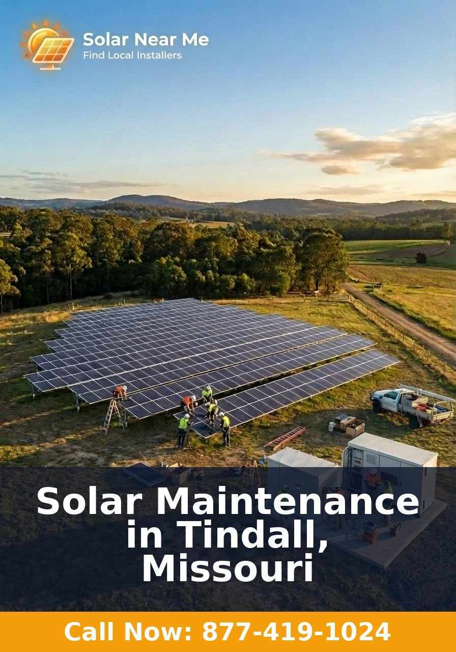 Solar Maintenance in Tindall, Missouri