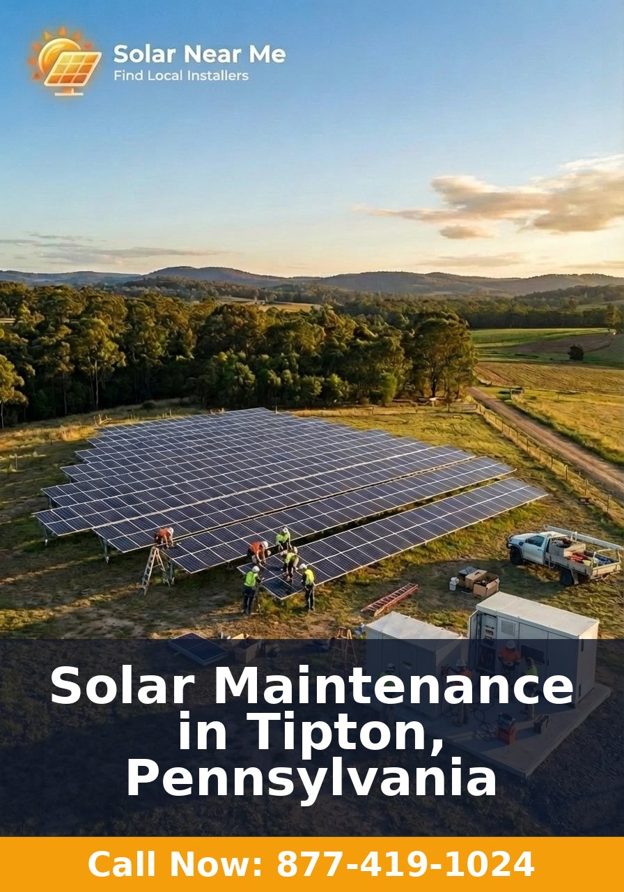 Solar Maintenance in Tipton, Pennsylvania