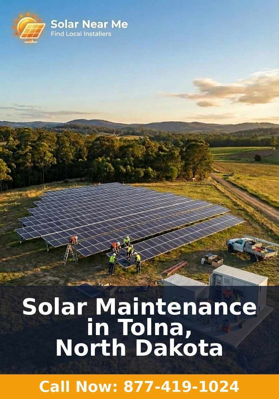 Solar Maintenance in Tolna, North Dakota